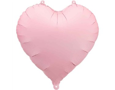 45cm PINK HEART FOIL BALLOON