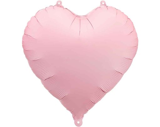 45cm PINK HEART FOIL BALLOON