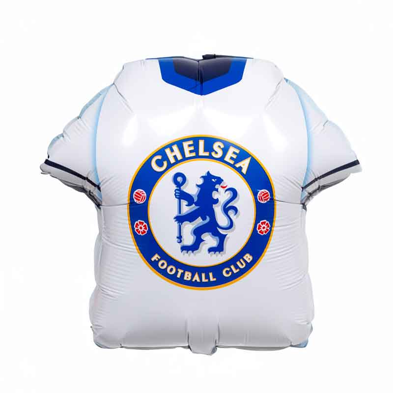 CHELSEA FC JERSEY SHAPED FOIL BALLOON