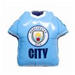 MANCHESTER CITY FC JERSEY SHAPED FOIL BALLOON