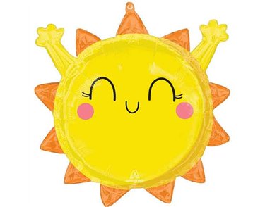 SENDING YOU SUNSHINE ROLY POLIES FOIL BALLOON