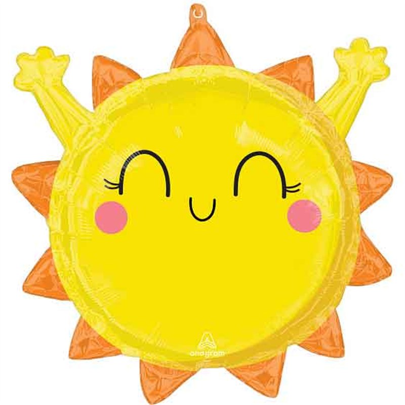 SENDING YOU SUNSHINE ROLY POLIES FOIL BALLOON