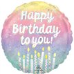 18in PEARLIZED BIRTHDAY FOIL BALLOON