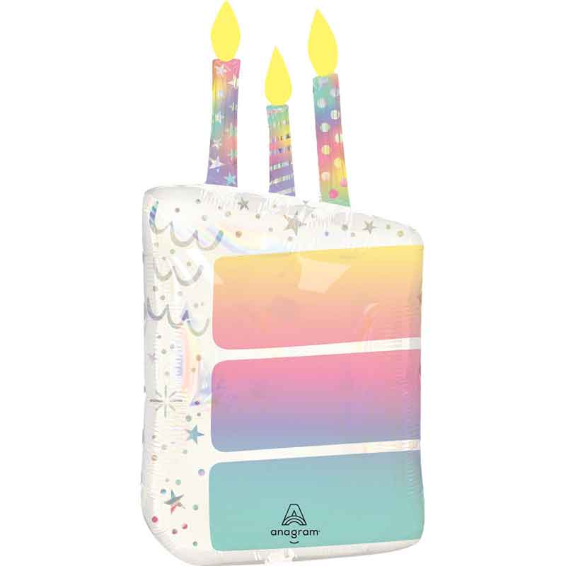 PEARLIZED BIRTHDAY SUPERSHAPE FOIL BALLOON