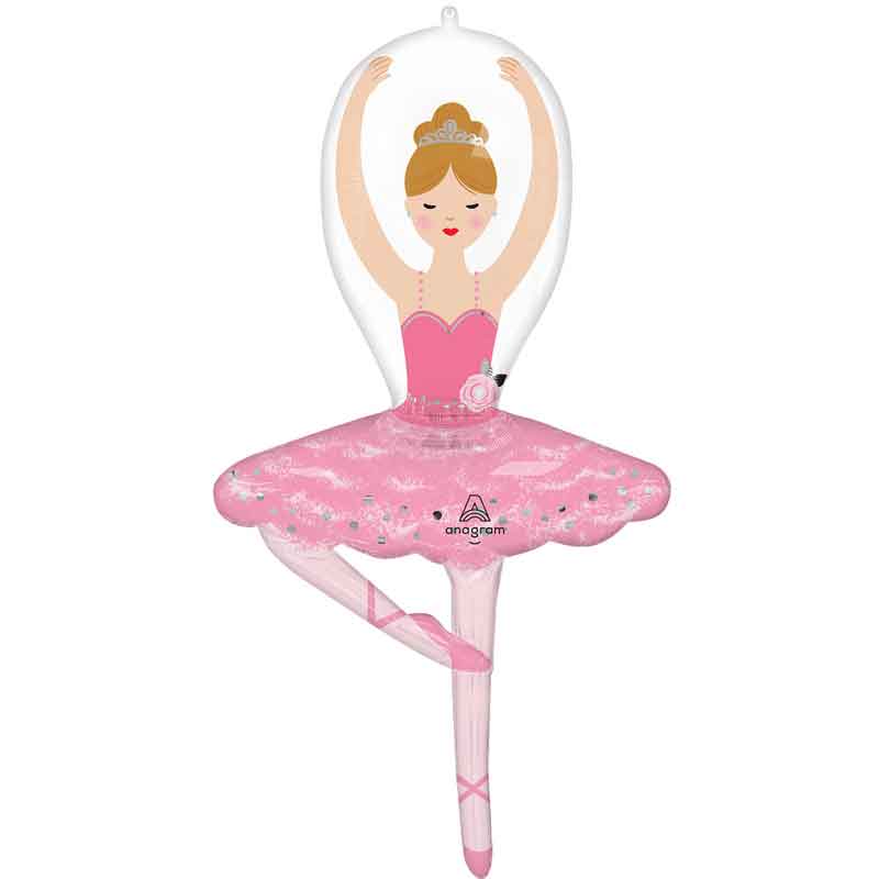 BALLERINA GIRL SUPERSHAPE FOIL BALLOON
