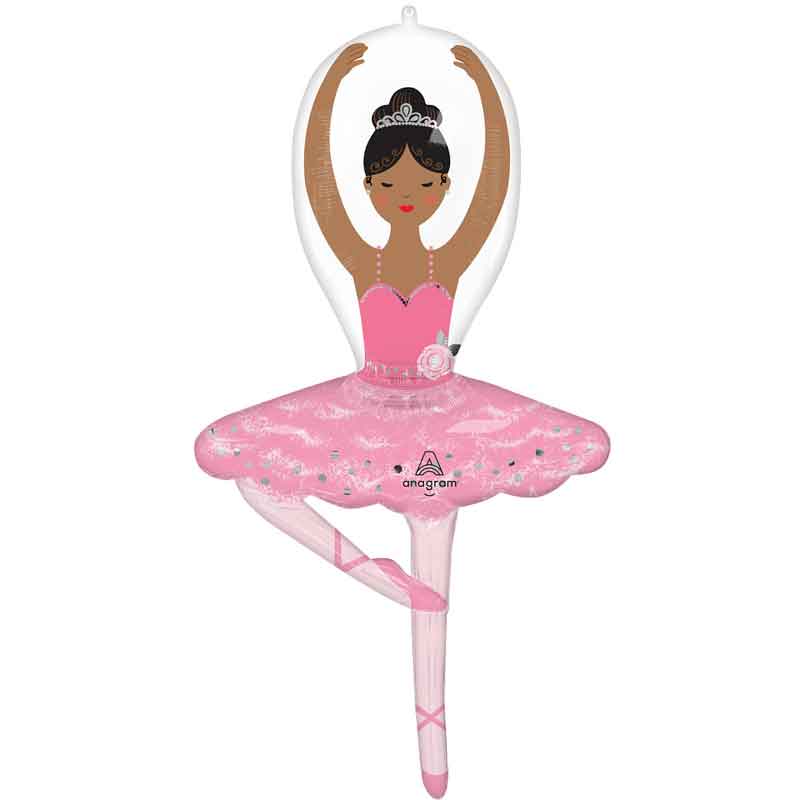 BALLERINA GIRL SUPERSHAPE FOIL BALLOON