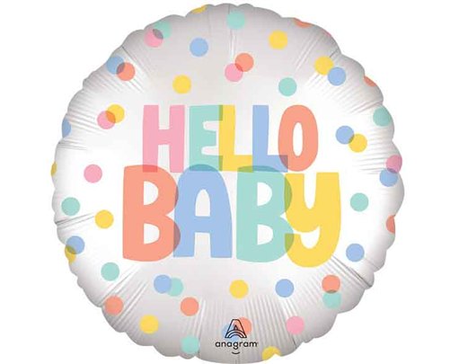 18in SATIN MODERN BABY FOIL BALLOON
