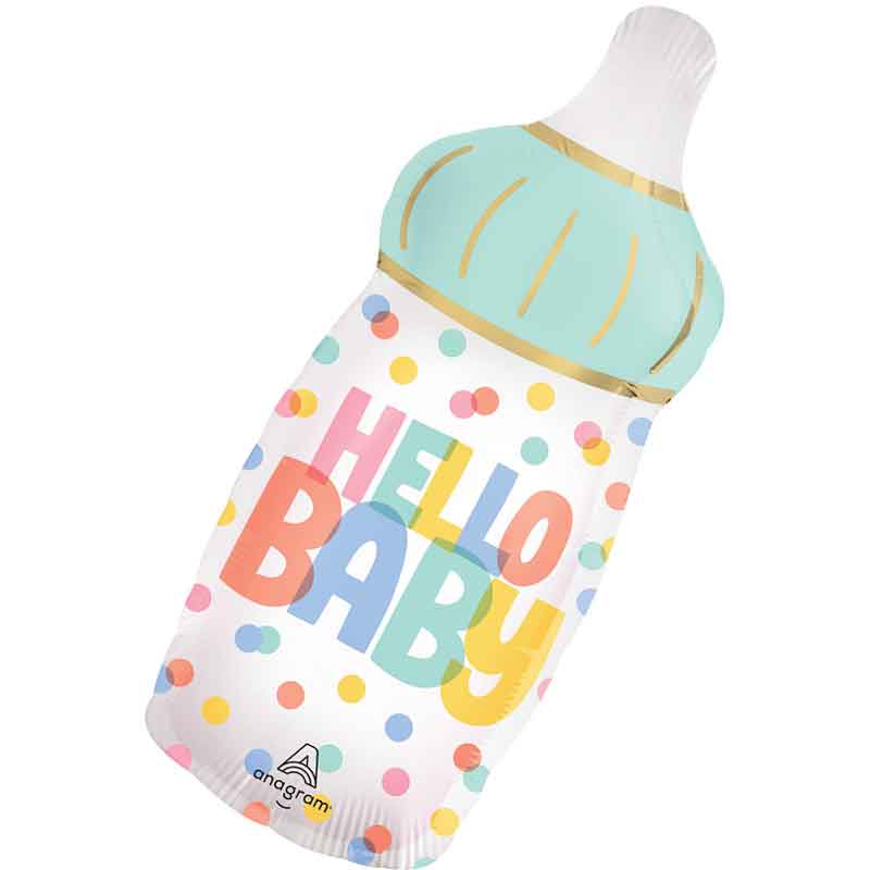 SATIN MODERN BABY SUPERSHAPE FOIL BALLOON