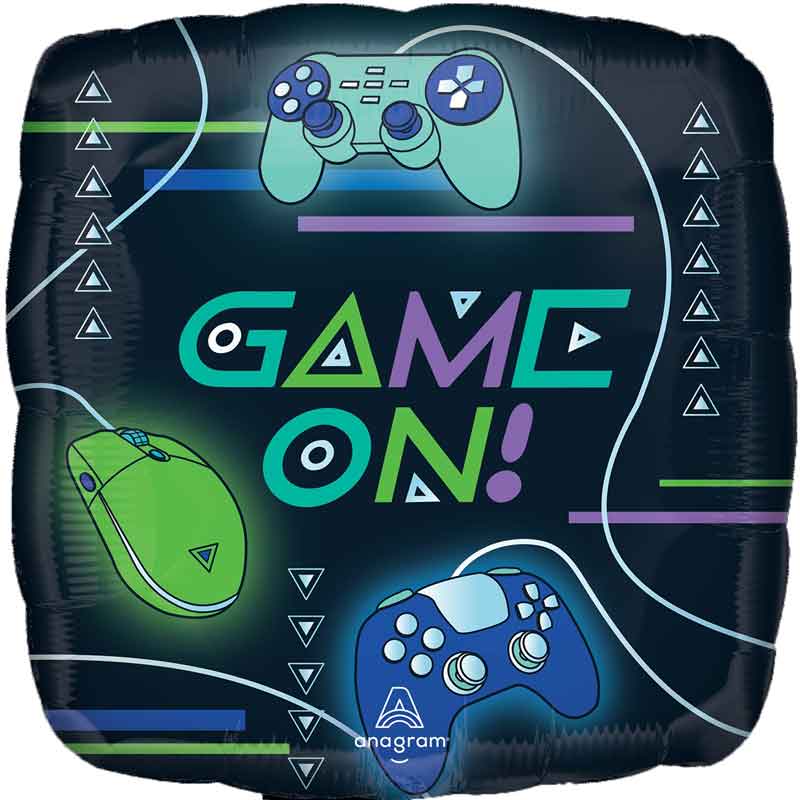GAME ON JUMBO FOIL BALLOON