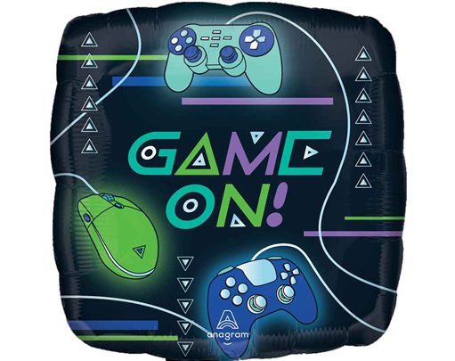 GAME ON JUMBO FOIL BALLOON