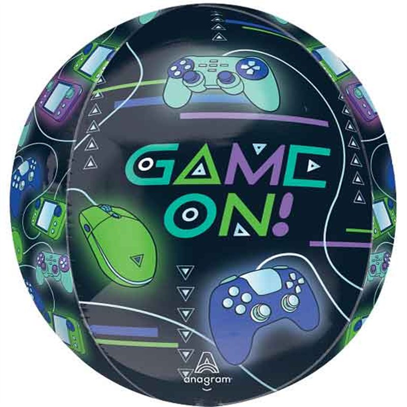 GAME ON ORBZ FOIL BALLOON