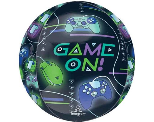 GAME ON ORBZ FOIL BALLOON