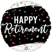 18in RETIREMENT FOIL BALLOON