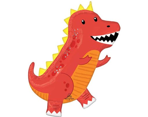 COOL DINOS SUPERSHAPE FOIL BALLOON
