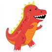 COOL DINOS SUPERSHAPE FOIL BALLOON