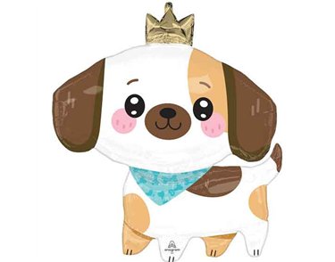 KAWAII PUPPY SUPERSHAPE FOIL BALLOON