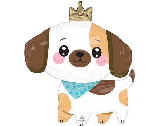 KAWAII PUPPY SUPERSHAPE FOIL BALLOON