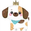 KAWAII PUPPY SUPERSHAPE FOIL BALLOON