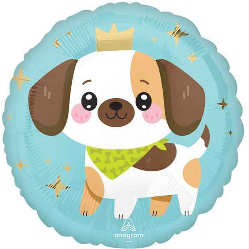 18in KAWAII PUPPY FOIL BALLOON