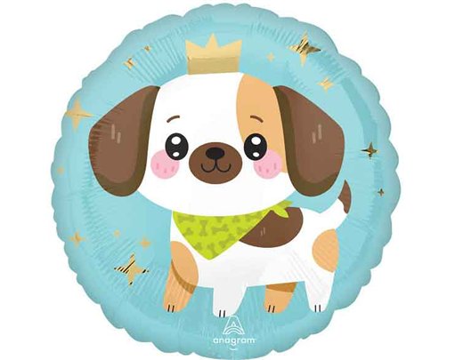 18in KAWAII PUPPY FOIL BALLOON