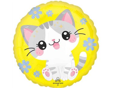18in KAWAII KITTY FOIL BALLOON