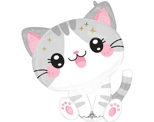KAWAII KITTY SUPERSHAPE FOIL BALLOON