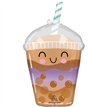 SIPPY FRIENDS BOBA TEA SUPERSHAPE FOIL BALLOON