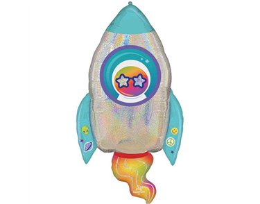 OUTER SPACE SUPERSHAPE FOIL BALLOON