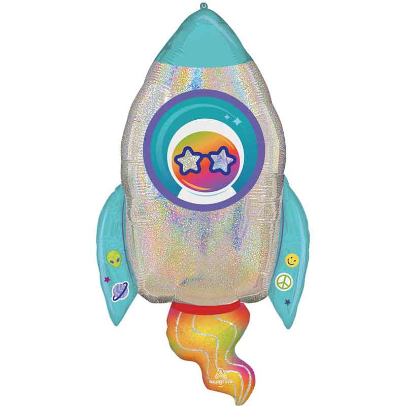 OUTER SPACE SUPERSHAPE FOIL BALLOON