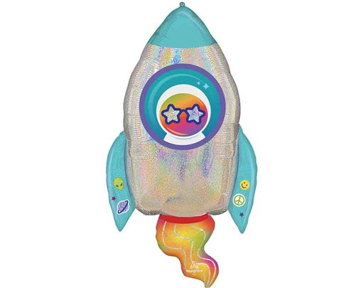 OUTER SPACE SUPERSHAPE FOIL BALLOON