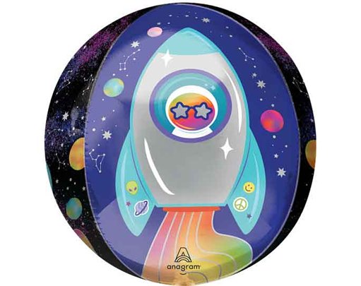 OUTER SPACE ORBZ FOIL BALLOON