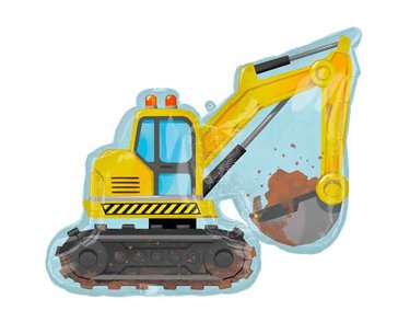 CONSTRUCTION SUPERSHAPE FOIL BALLOON
