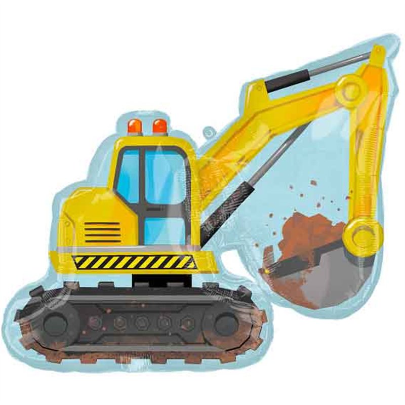 CONSTRUCTION SUPERSHAPE FOIL BALLOON