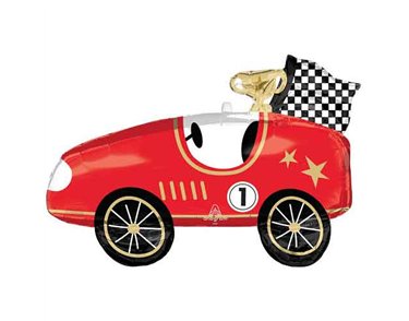 RACE CARS SUPERSHAPE FOIL BALLOON