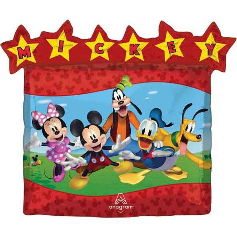 MICKEY CLUBHOUSE SUPERSHAPE FOIL BALLOON