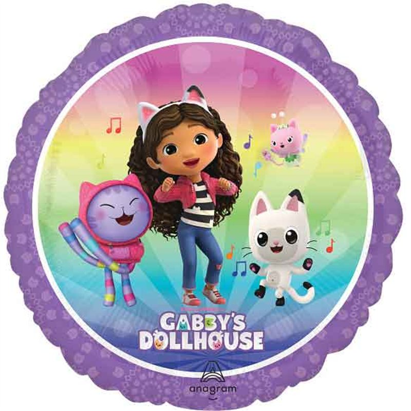 18in GABBY'S DOLLHOUSE FOIL BALLOON