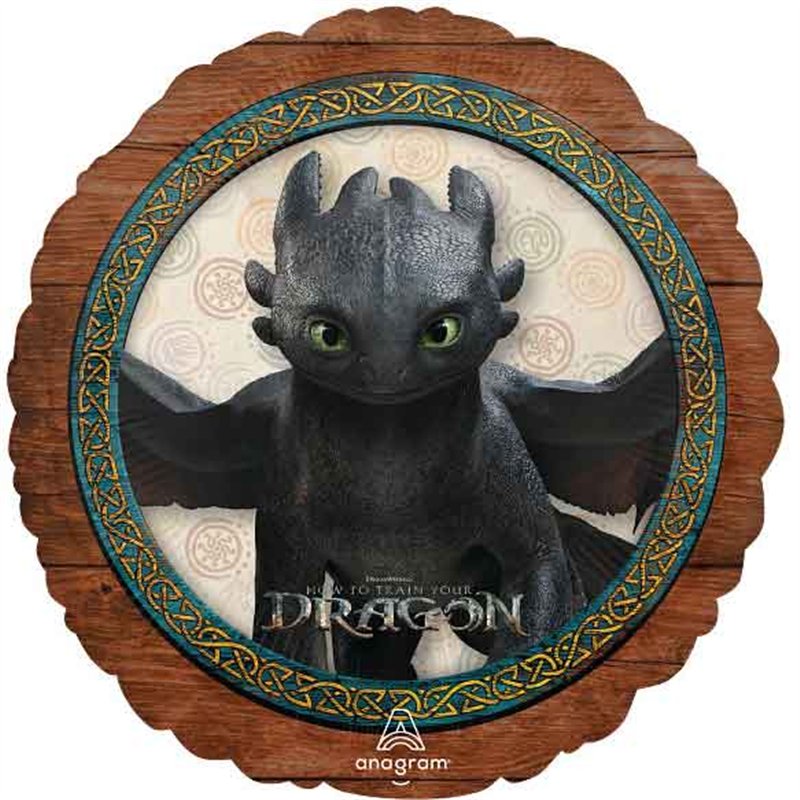 18in HOW TO TRAIN YOUR DRAGON STANDARD FOIL BALLOON