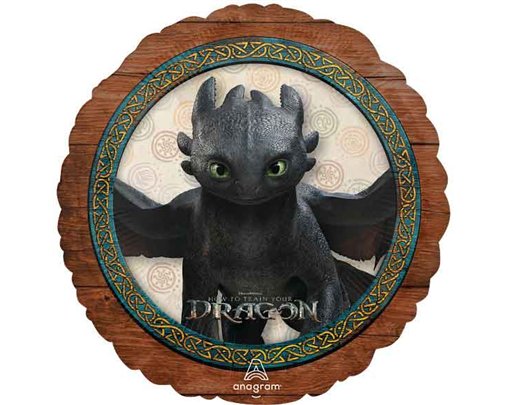 18in HOW TO TRAIN YOUR DRAGON STANDARD FOIL BALLOON