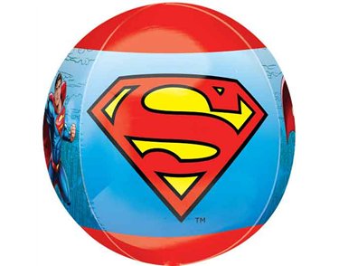 SUPERMAN ORBZ FOIL BALLOON