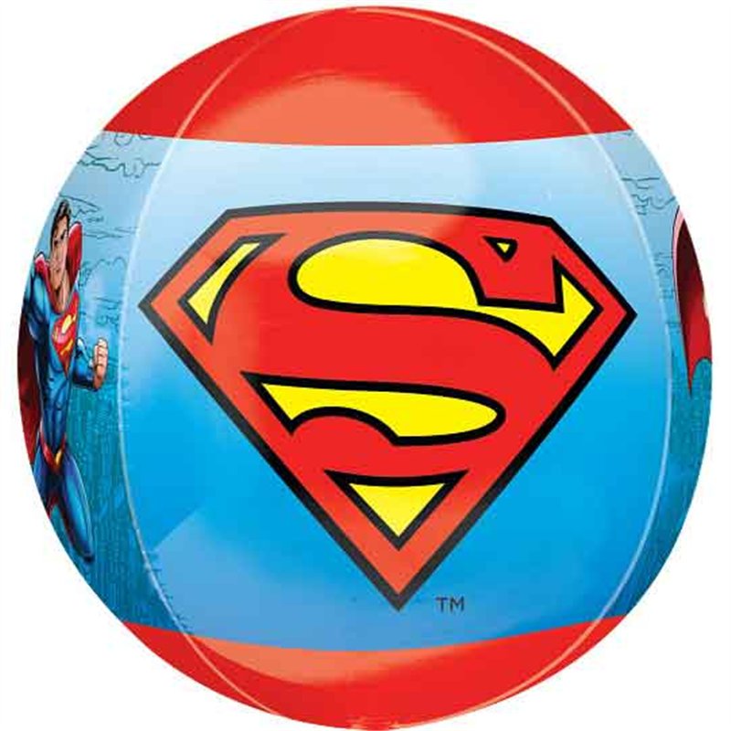 SUPERMAN ORBZ FOIL BALLOON