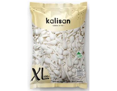 500PK 12in STANDARD WHITE KALISAN LATEX