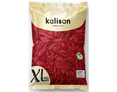 500PK 12in STANDARD RED KALISAN LATEX