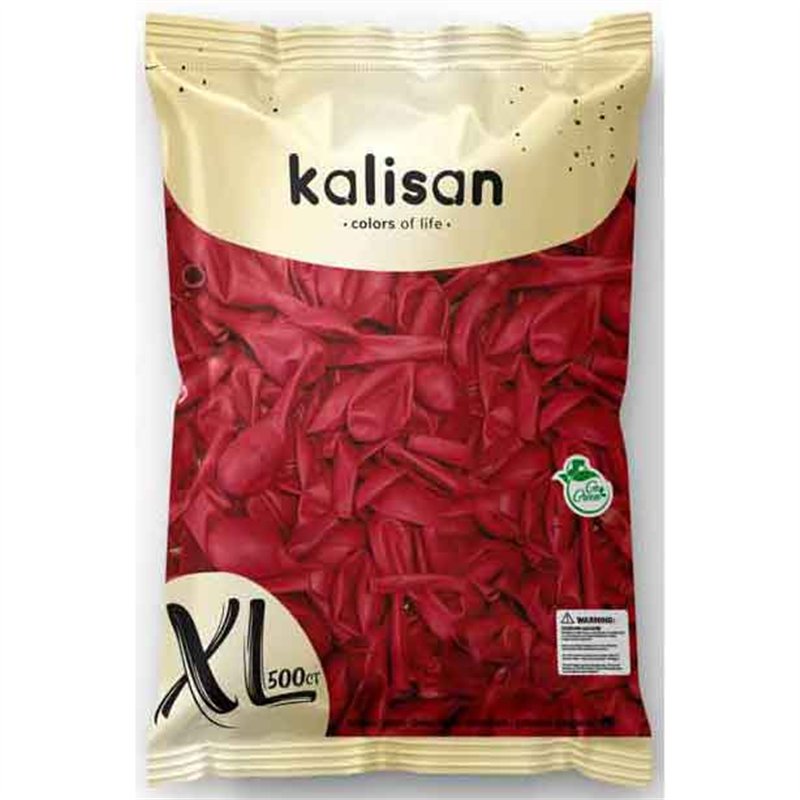 500PK 12in STANDARD RED KALISAN LATEX