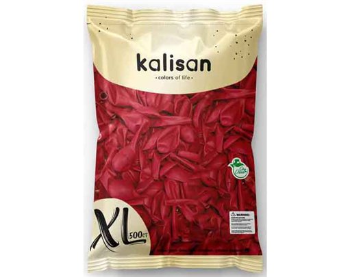 500PK 12in STANDARD RED KALISAN LATEX