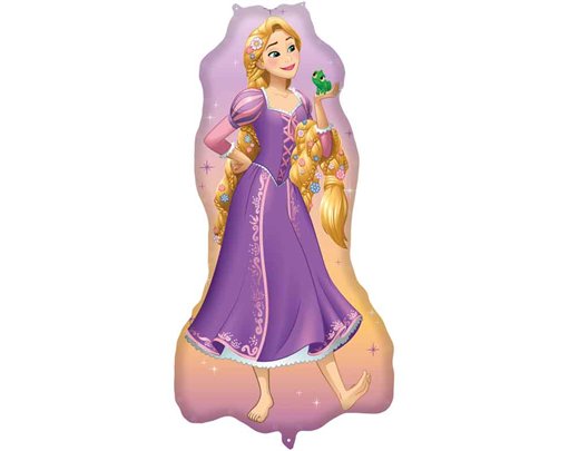 DISNEY PRINCESS RAPUNZEL SHAPED FOIL BALLOON