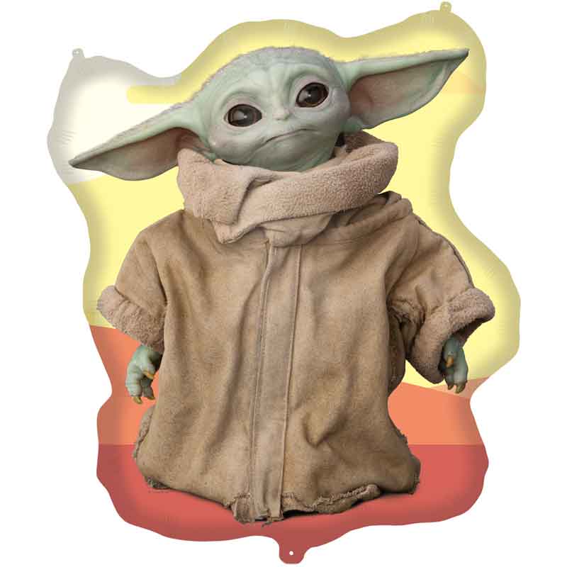 STAR WARS THE MANDALORIAN GROGU SHAPED FOIL BALLOON