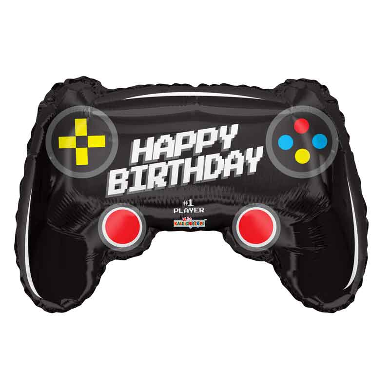 28in GAMER CONTROLLER JUMBO FOIL BALLOON