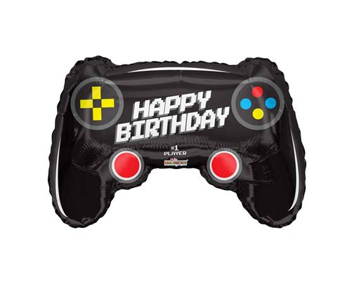 28in GAMER CONTROLLER JUMBO FOIL BALLOON
