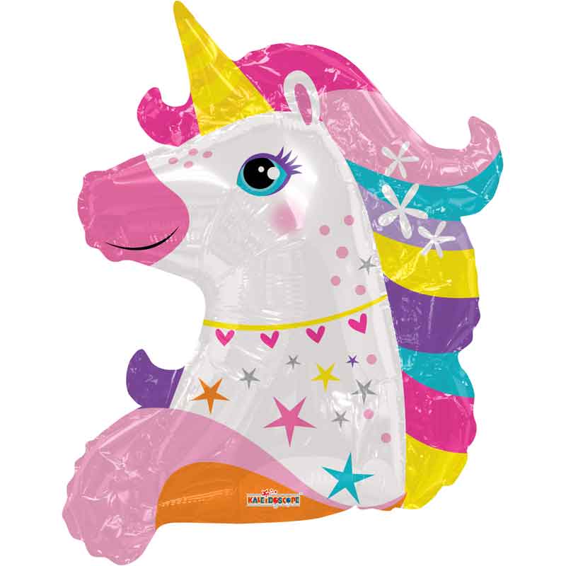 36in UNICORN METALLIC FOIL BALLOON