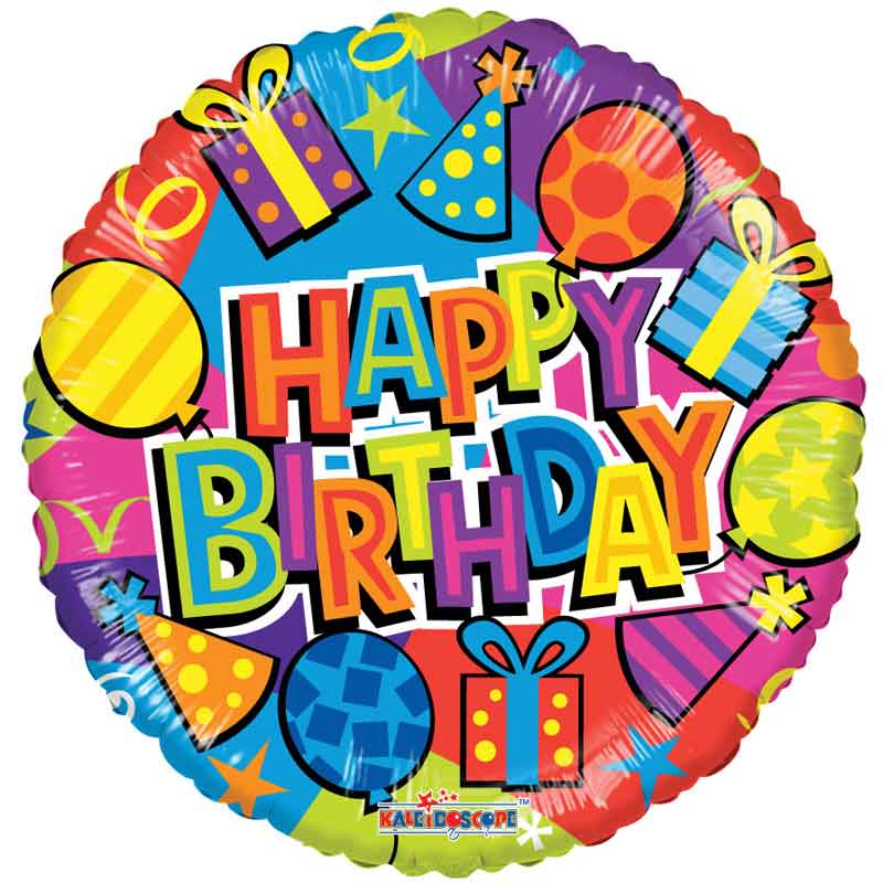 18in FESIVE ELEMENTS GELLIBEAN FOIL BALLOON